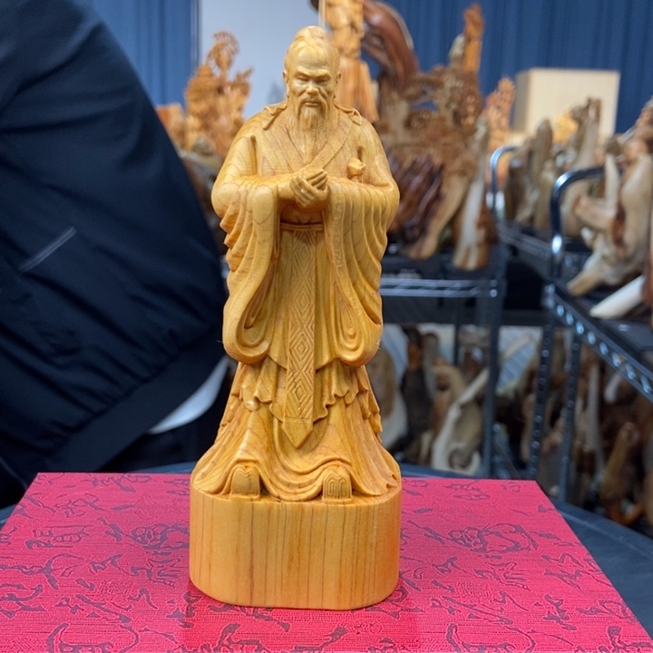柏木（崖柏）孔子礼盒