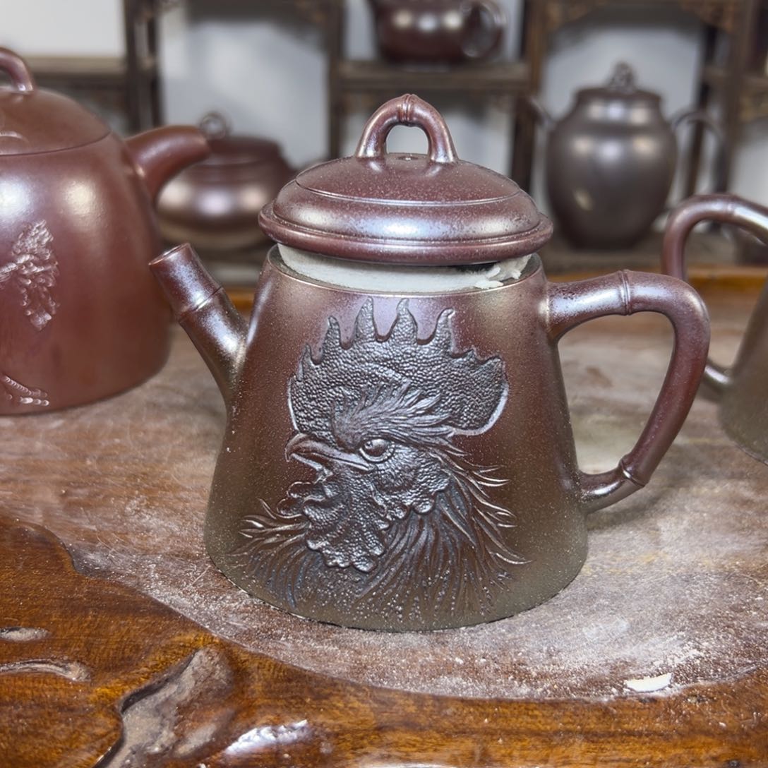 y****6坭兴陶真柴烧非电复柴