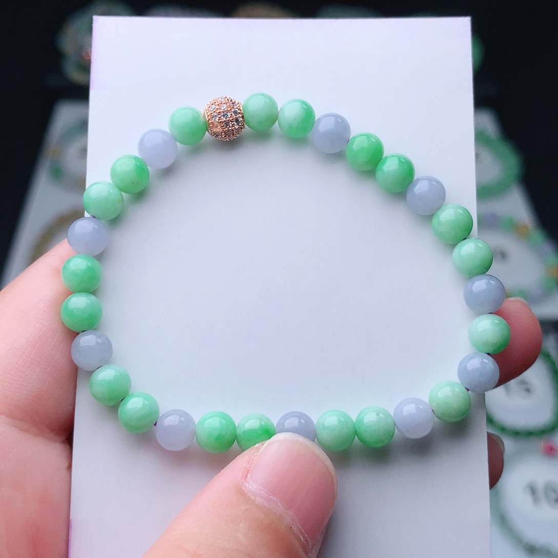 翡翠手串未镶嵌翡翠