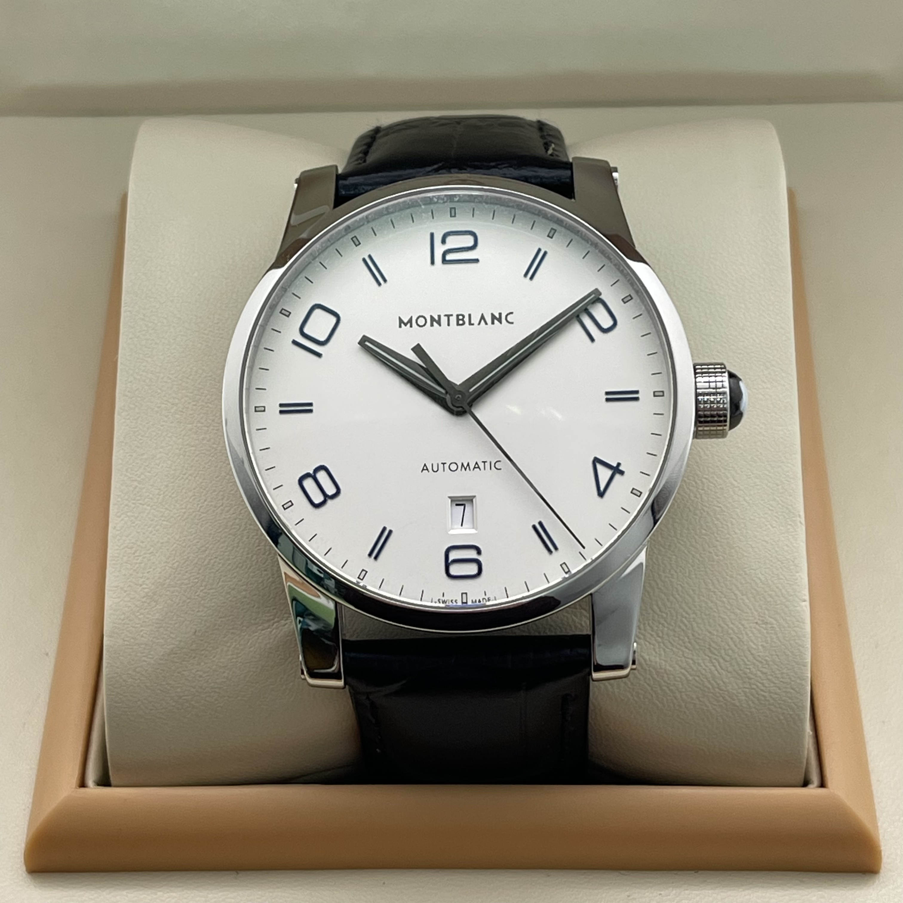 95新 Montblanc/万宝龙 时光行者/A83446/自动机械/42mm