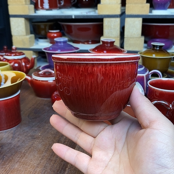 陶瓷景德镇名陶坊原矿郎红