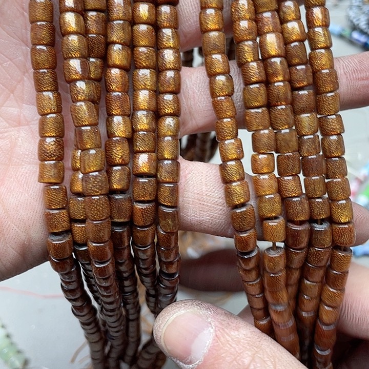 玛瑙/玉髓珠宝半成品合金一条6.3mm金柳