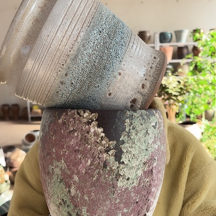 正品高21口18花盆