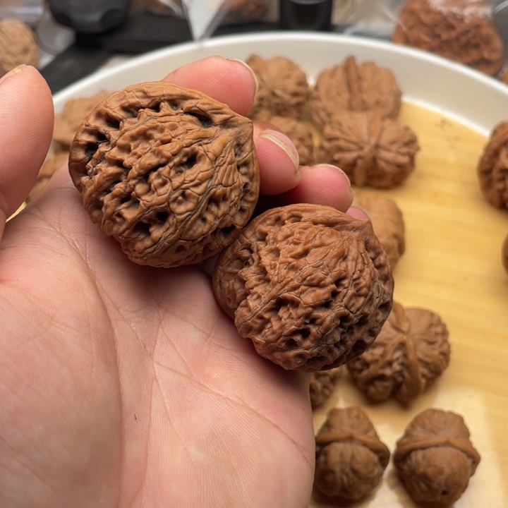 文玩核桃把件太***照