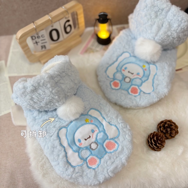 宠物衣服秋冬保暖加绒连帽马甲猫咪狗狗泰迪比熊雪纳瑞小型犬服饰