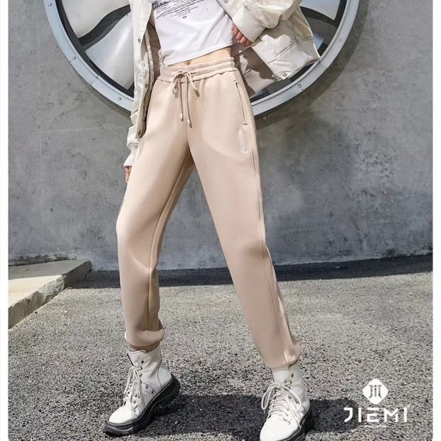 清货甩卖 九分洋气宽松时尚百搭护膝防风裤6601#