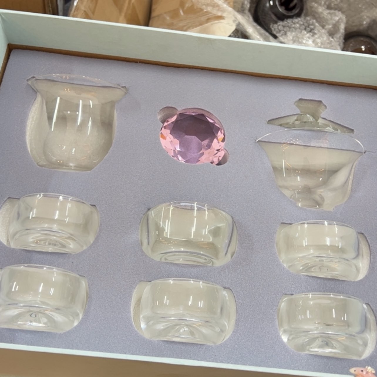 【闪购商品】水晶茶具一套…高货福利