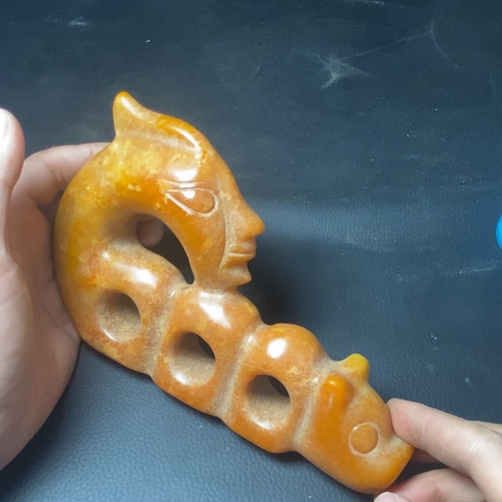 你***说和田玉未镶嵌摆件