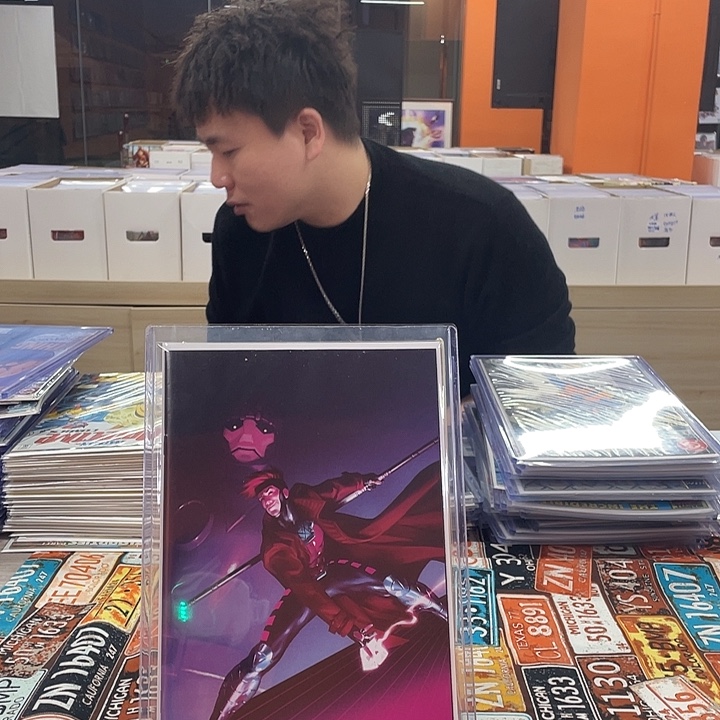 纸漫威牌皇漫画店全图限定