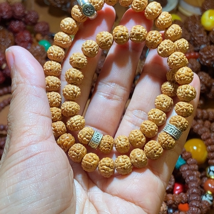 金刚菩提吊坠106原子金蟾双圈一物