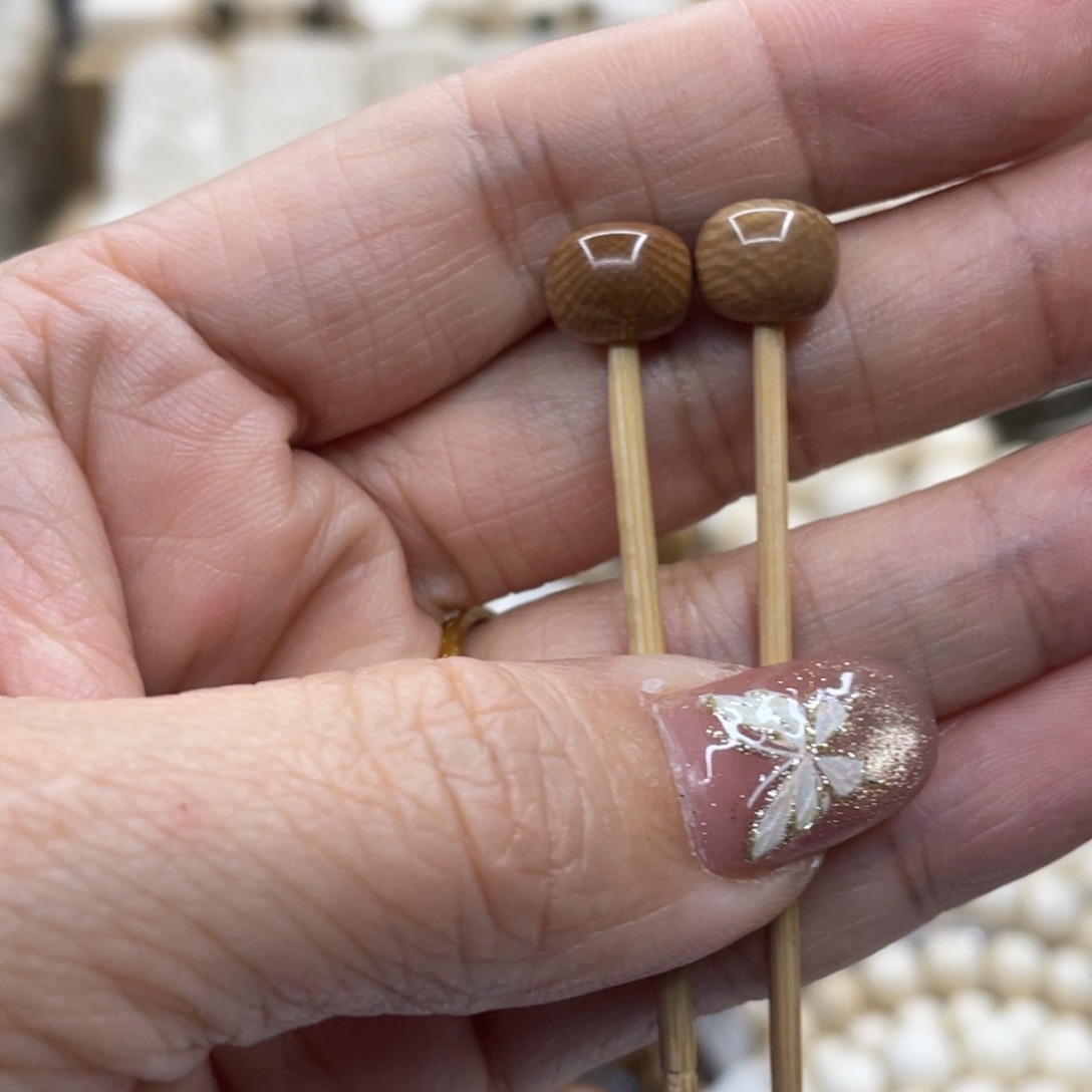 思****猛犸象牙手串/手链/手镯7.5✖️9单珠2颗