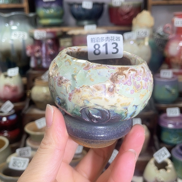 红陶内口径6高度7