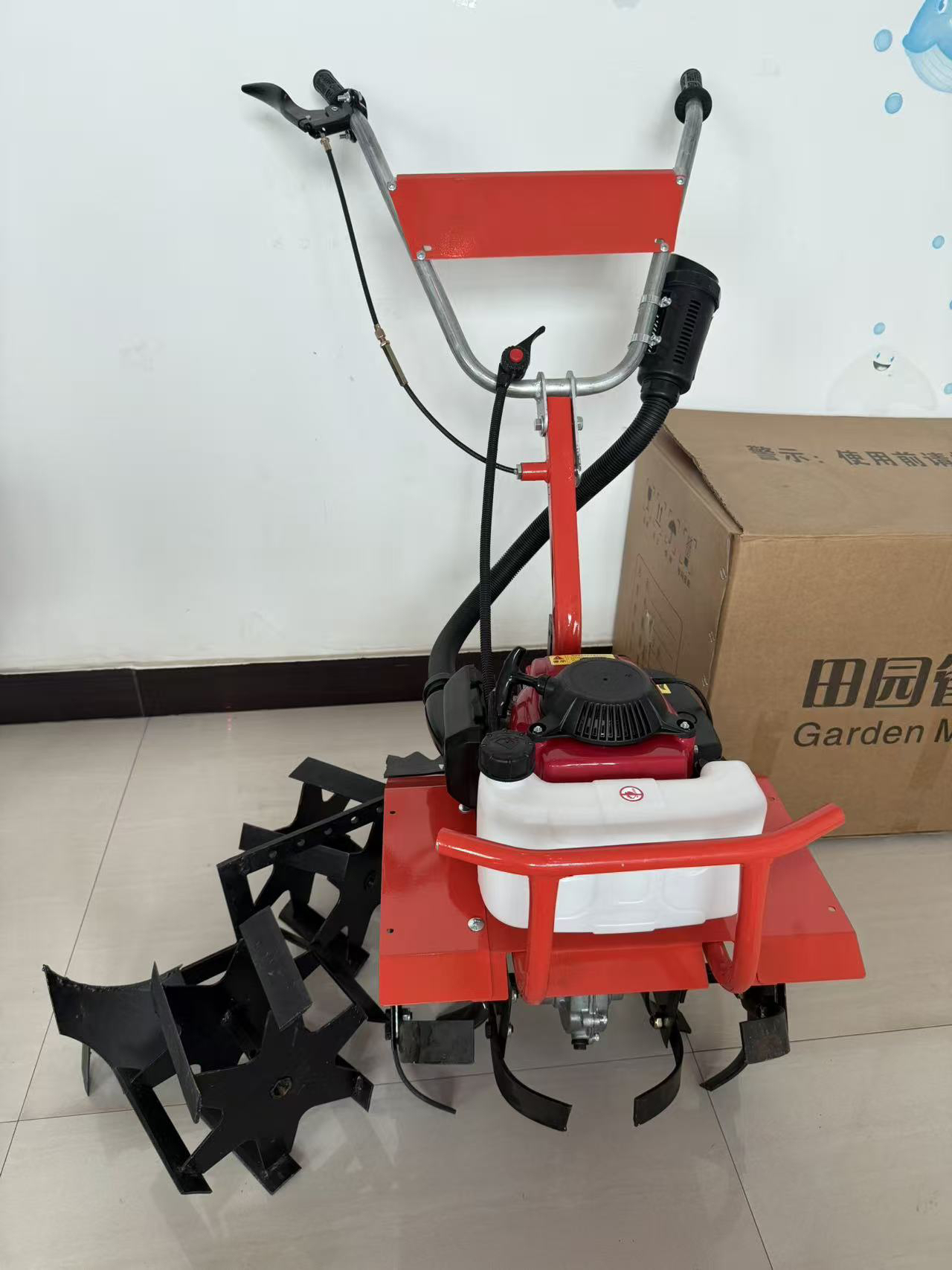 新型微耕机多功能大马力耕地神器