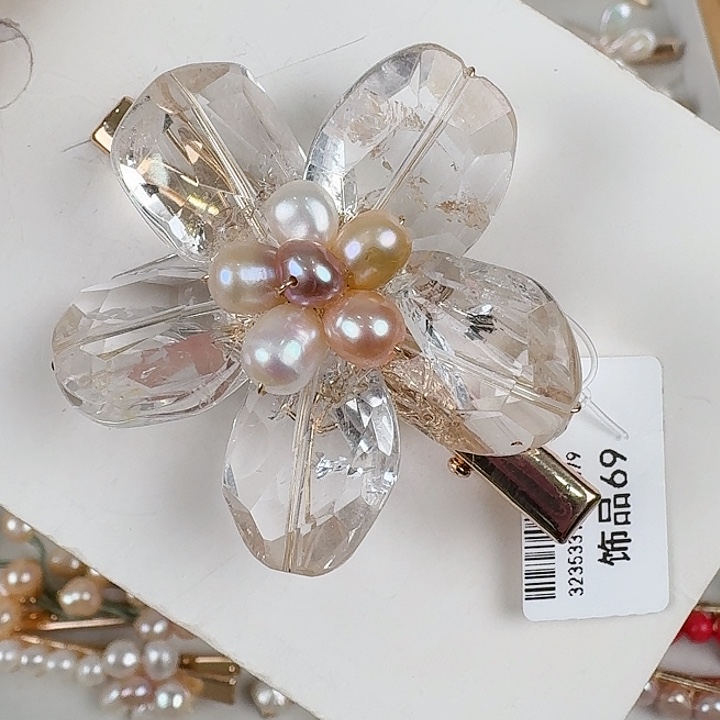 C***b淡水珍珠发饰未镶嵌