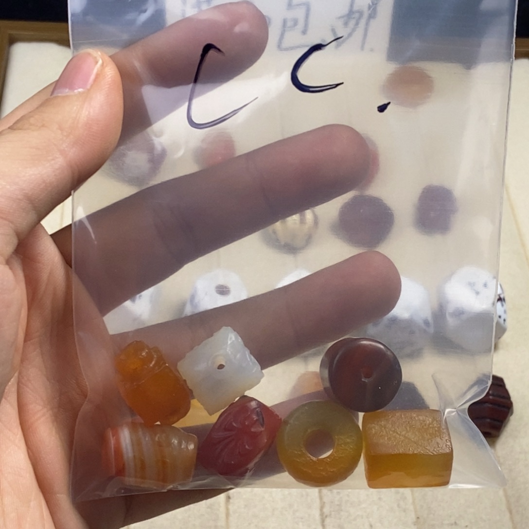 C***～玛瑙/玉髓未镶嵌颈饰