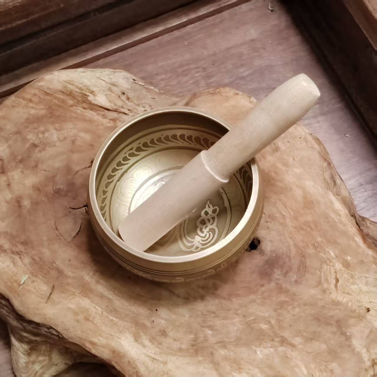 【香器】佛音钵-小 线香盘香两用黄色办公室商场同款