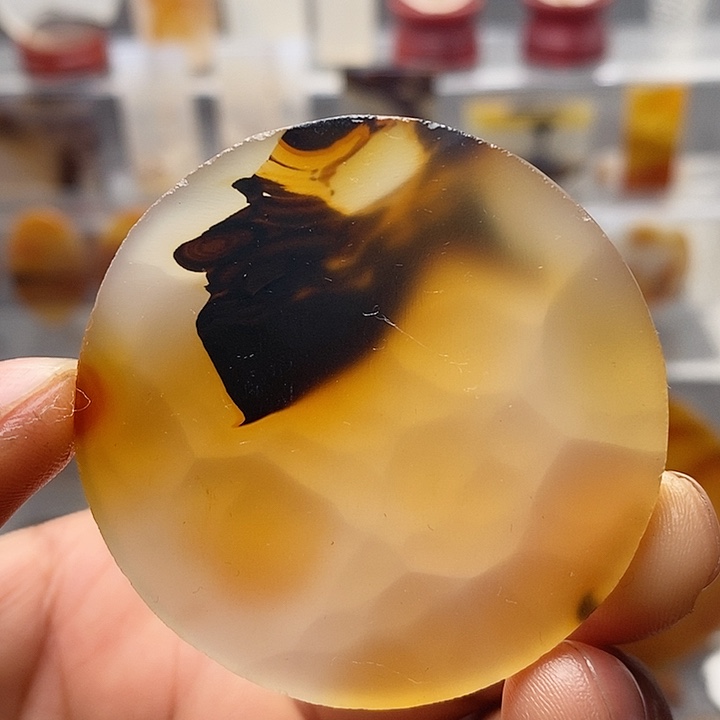 玛瑙/玉髓合金颈饰