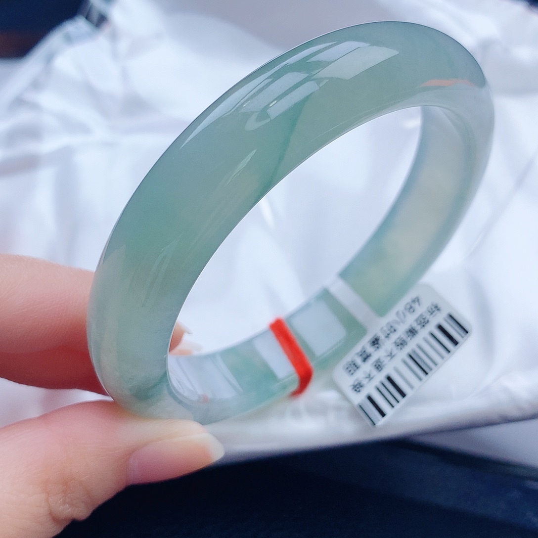 翡翠未镶嵌手镯缅甸天然翡翠a货手镯