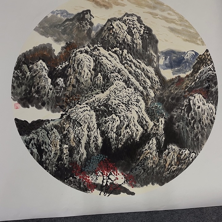 国画山水画作品欣赏