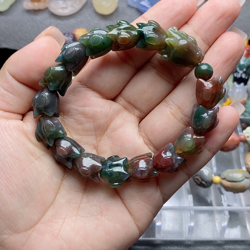 【闪购商品】未镶嵌手串定制石英质玉