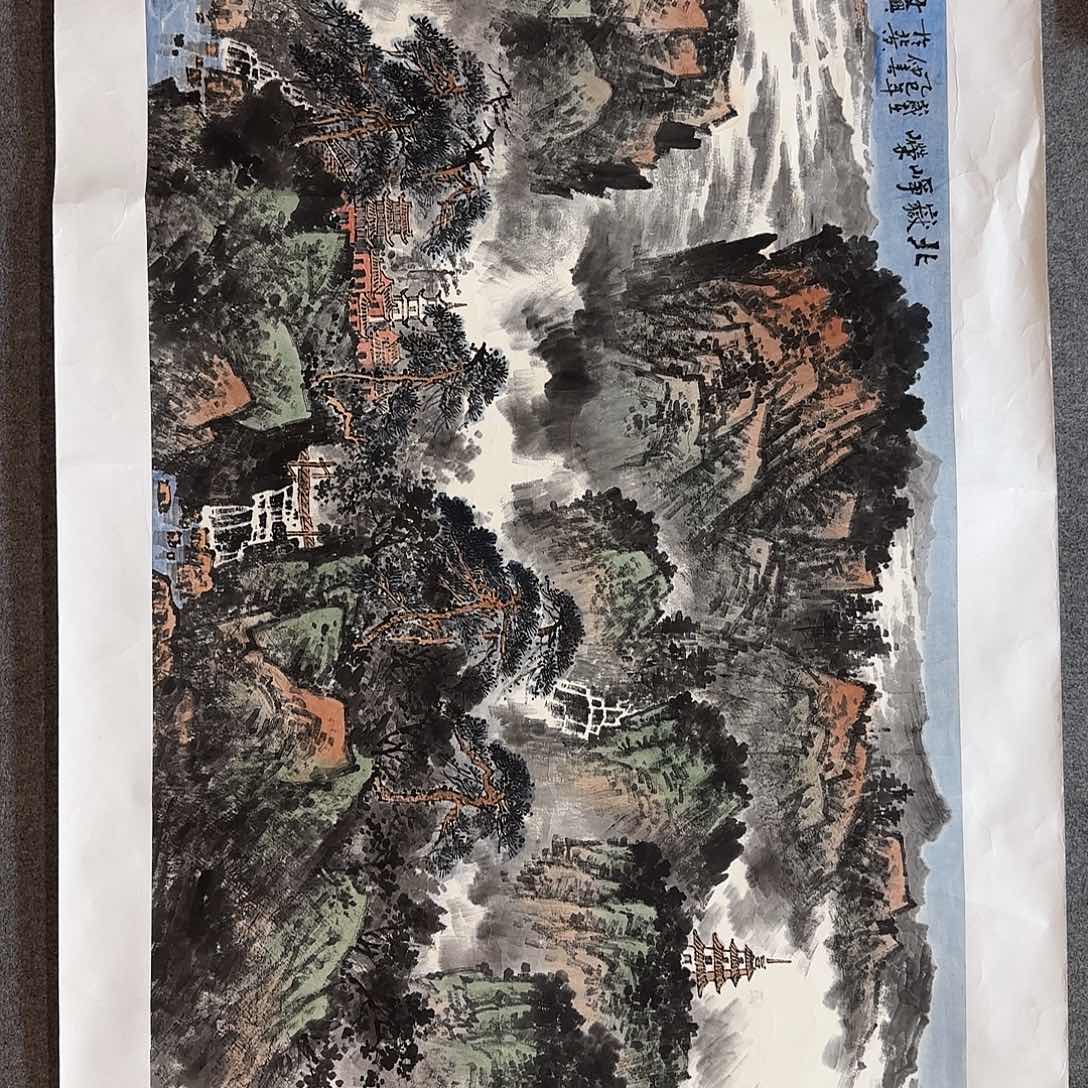 国画丰文兴老师手绘作品