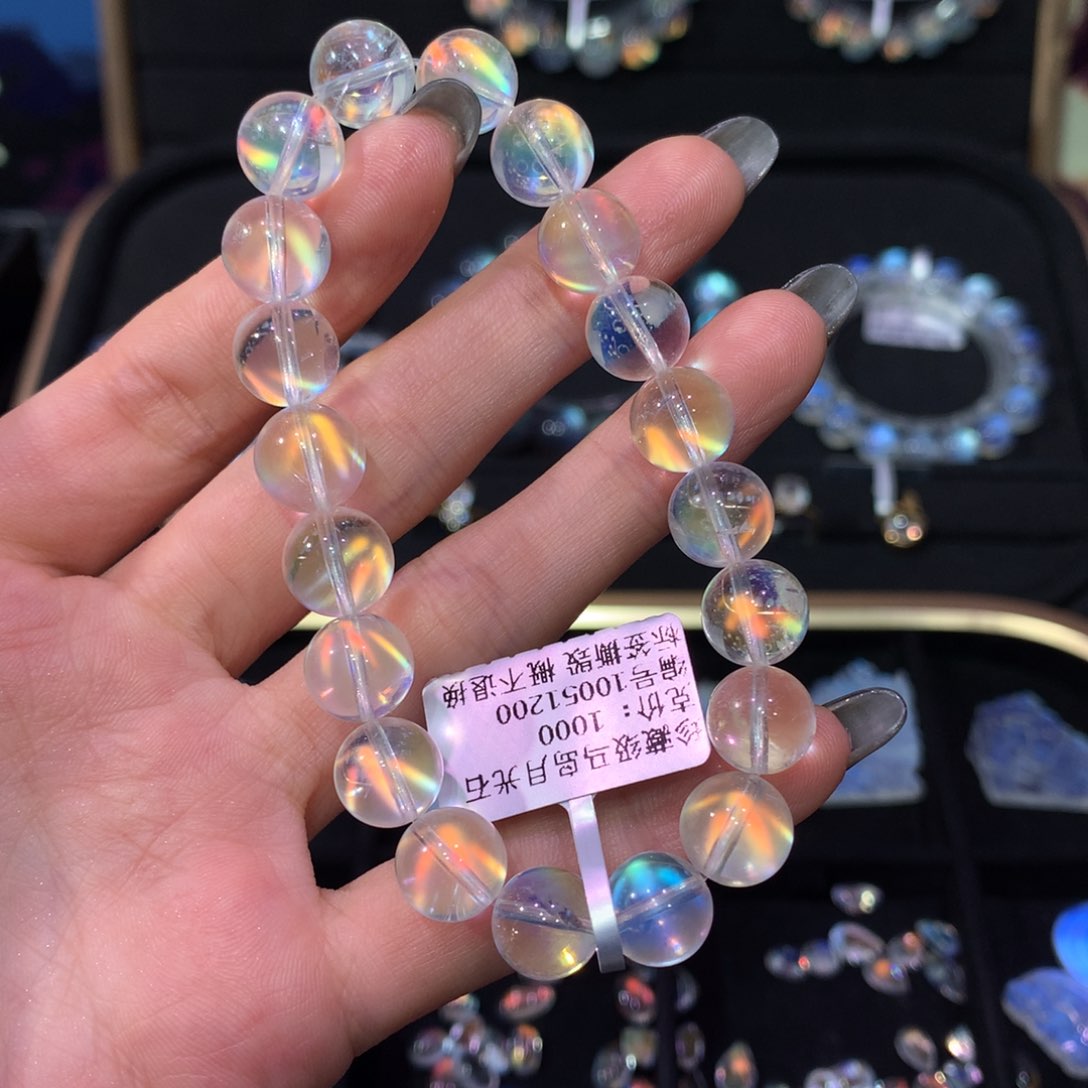 月光石手链9.8未镶嵌M****A