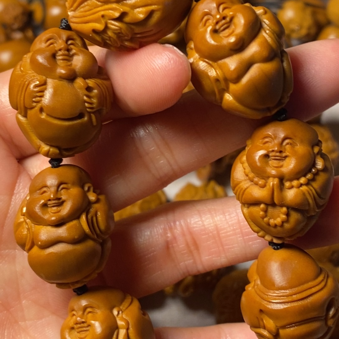 橄榄核手串/手链八大弥勒