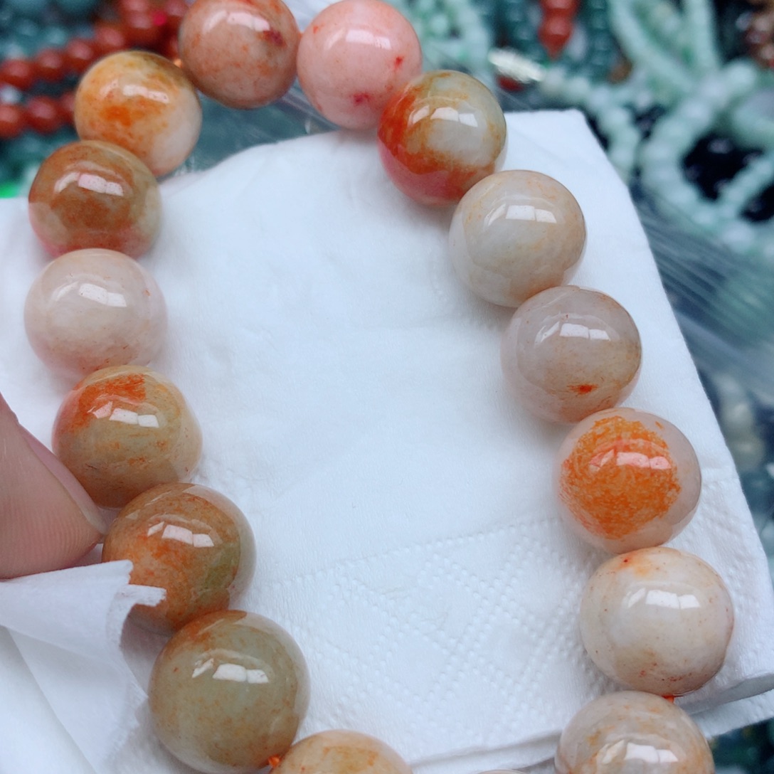 翡翠未镶嵌颈饰5675