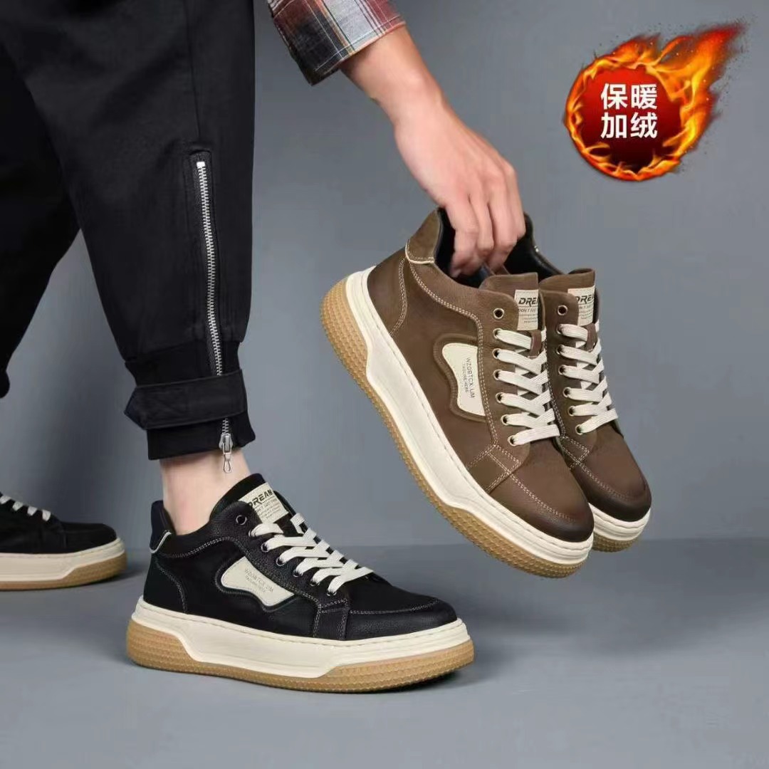 新款中帮轻便透气舒适时尚冬季休闲鞋2831