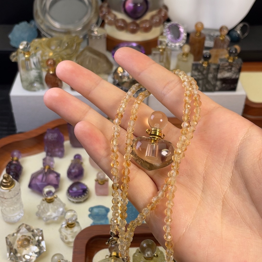 W***_未镶嵌颈饰水晶天然水晶吊坠057