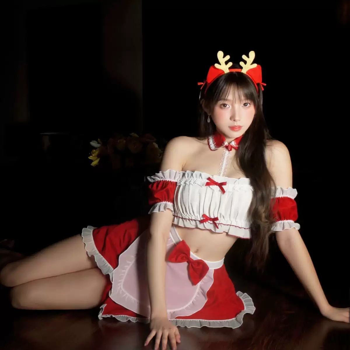 套装驯鹿三件套漫服
