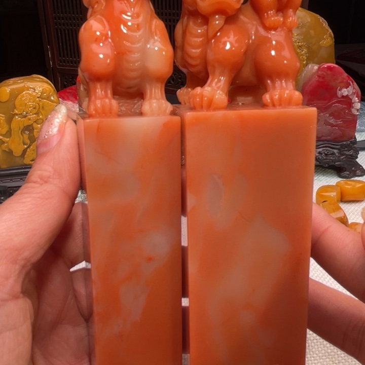 寿山石飛**悟寿山石印章印章