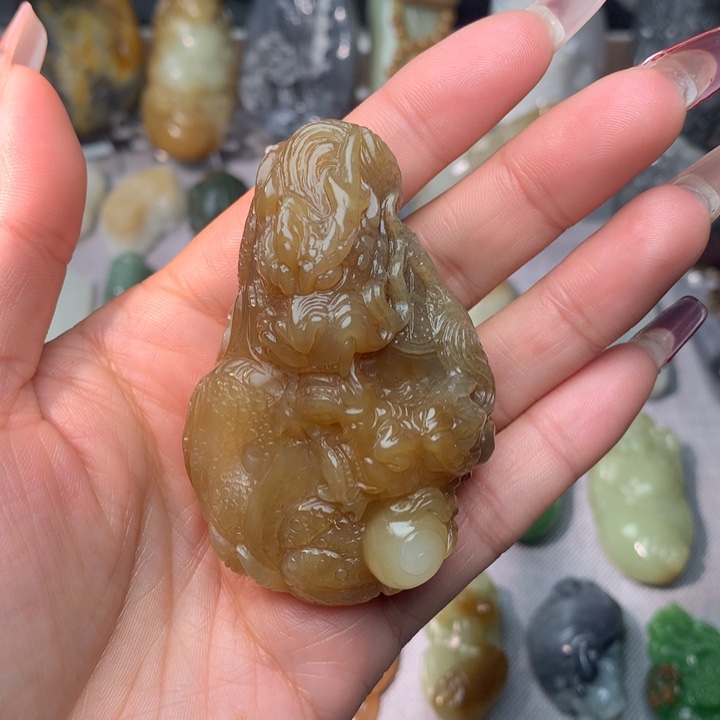 和田玉挂件未镶嵌