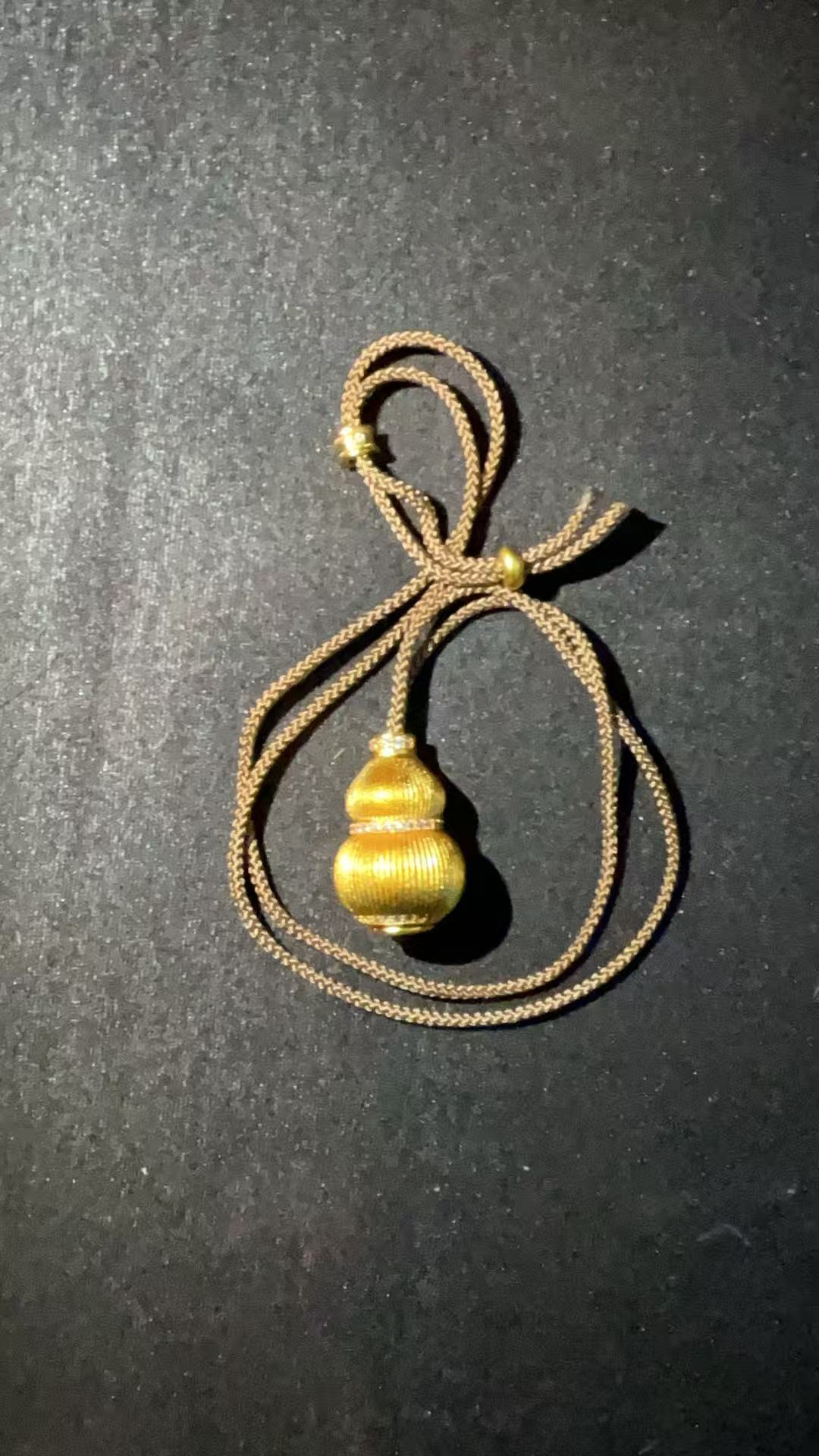 神秘人甄选 999-大葫芦吊坠A22