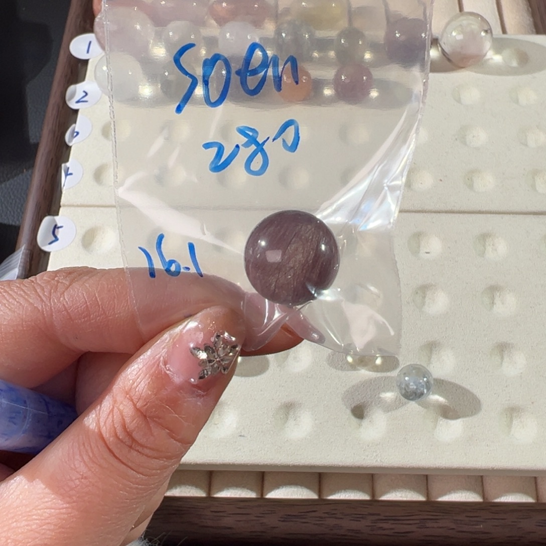 S***n紫晶未镶嵌珠宝半成品