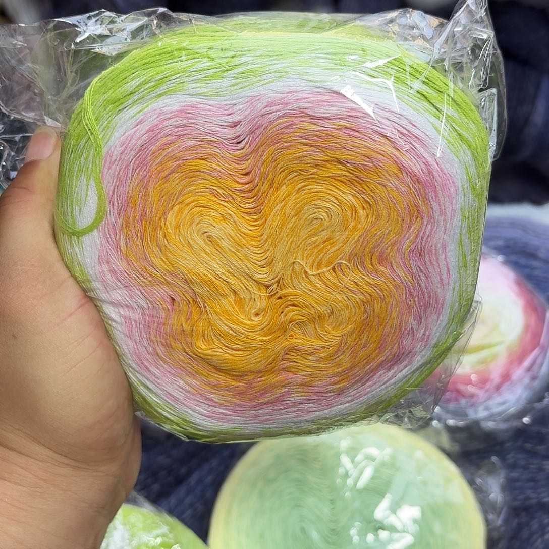 百棉外绿两团700克