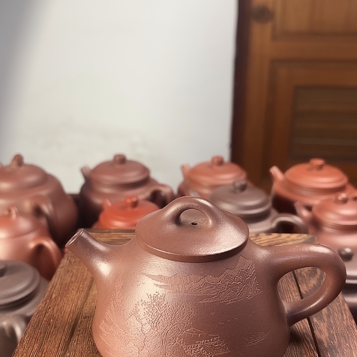 紫砂茶壶正品宜兴紫砂壶工艺