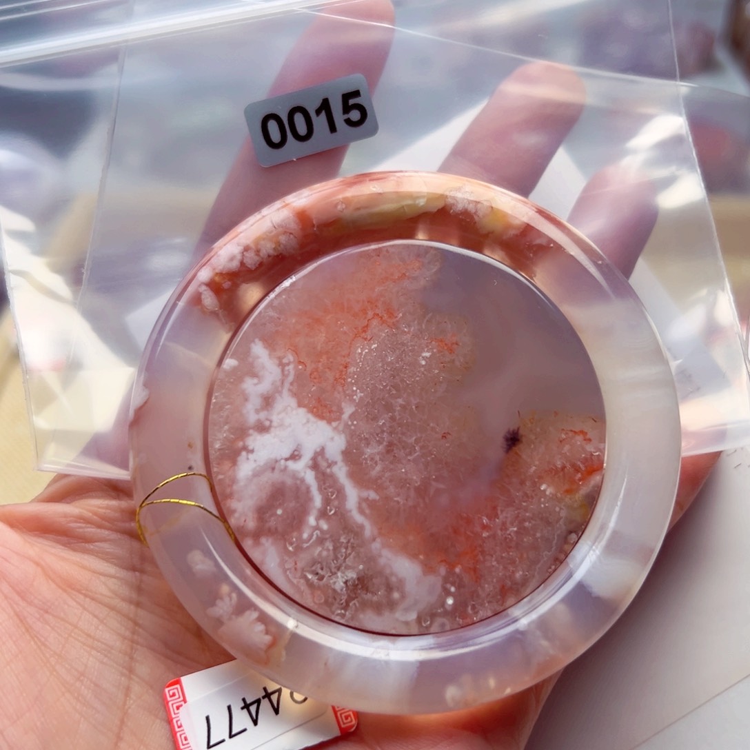 玛瑙/玉髓未镶嵌手镯下***家