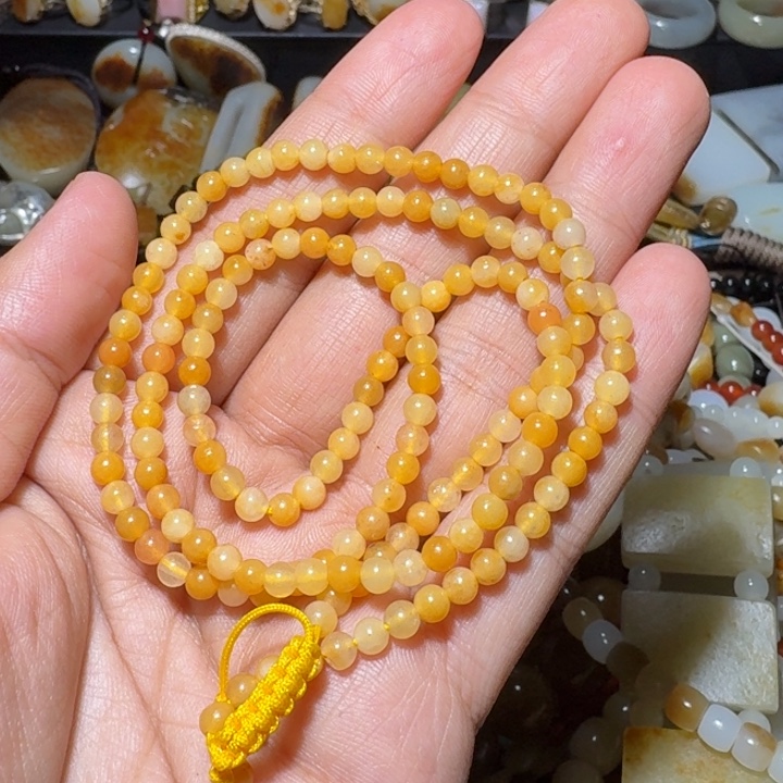 和田玉未镶嵌项链