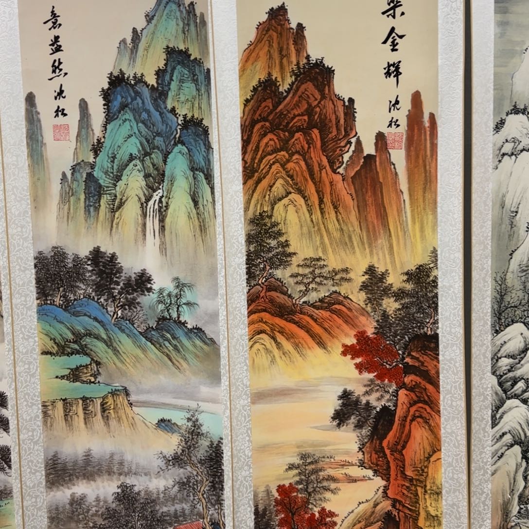 QB四幅一套作品！带证书！只限一单 