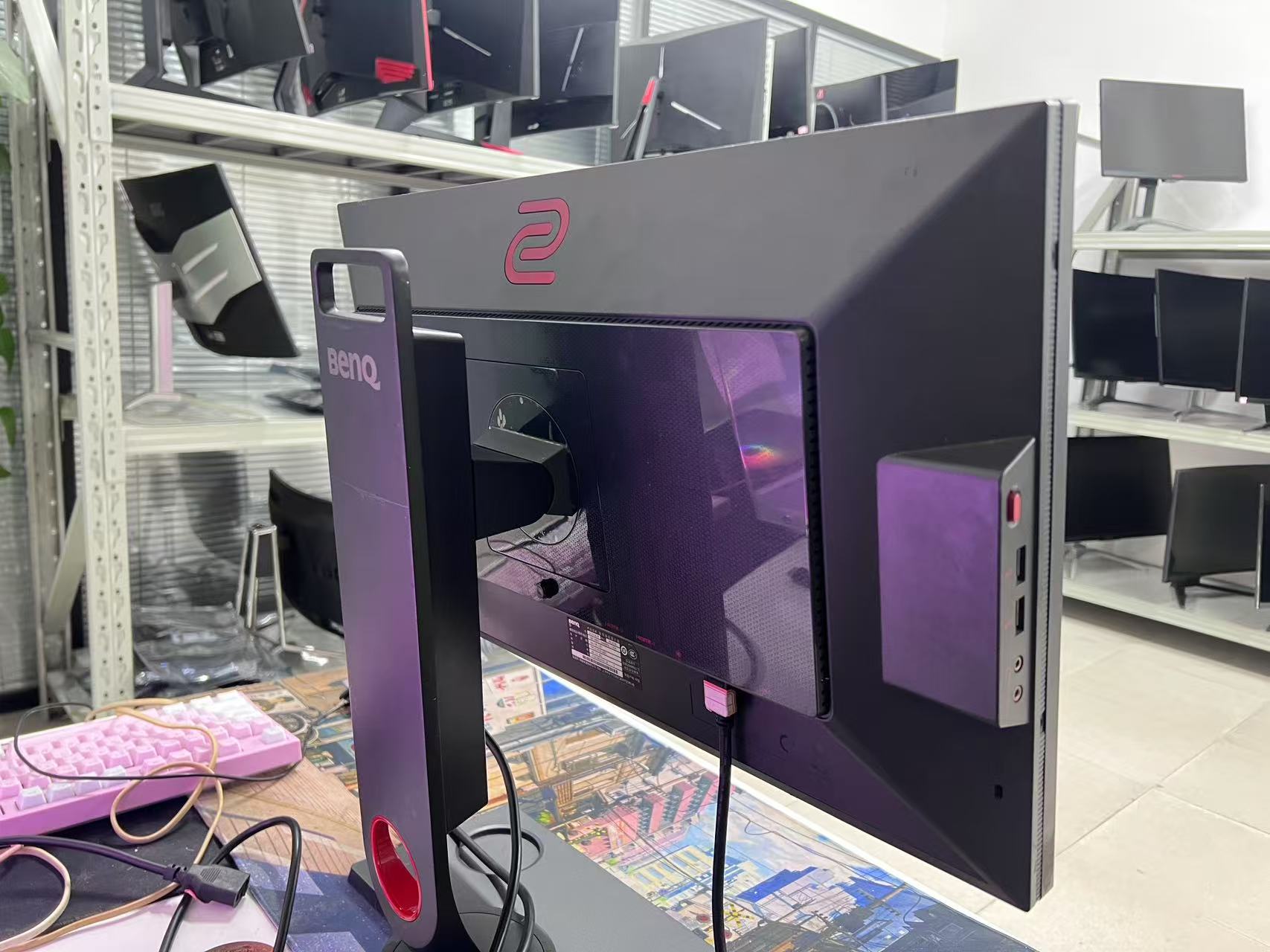 9新 Benq/明基 24.5寸卓威1k144hz  tn面板 fps玩家可以入