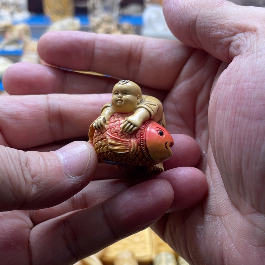 笑***生吊坠猛犸象牙火爆火爆火爆火爆