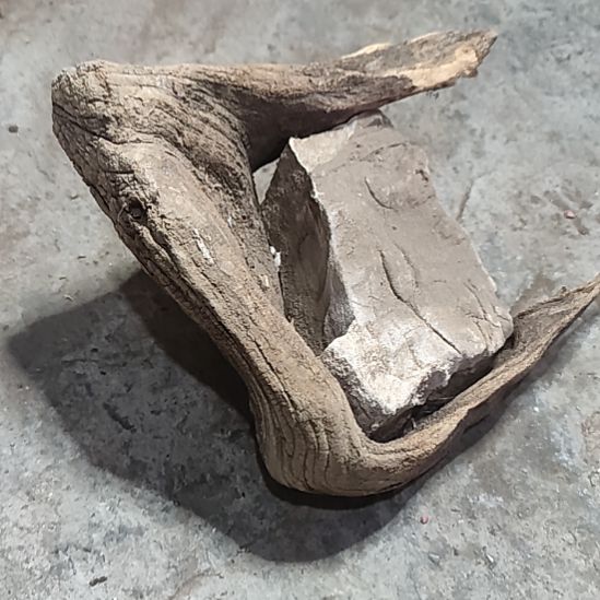 柏木崖柏工艺品报石枓子