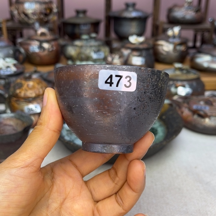 壶裸柴烧陶瓷茶具