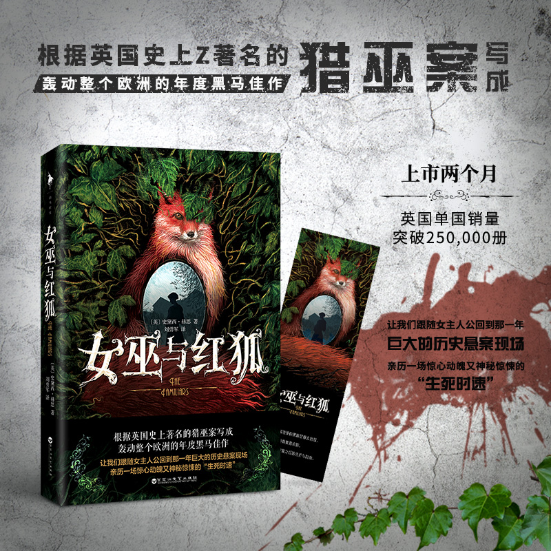 【瑕疵书介意慎拍】《女巫与红狐》轰动整个欧洲的年度黑马佳作