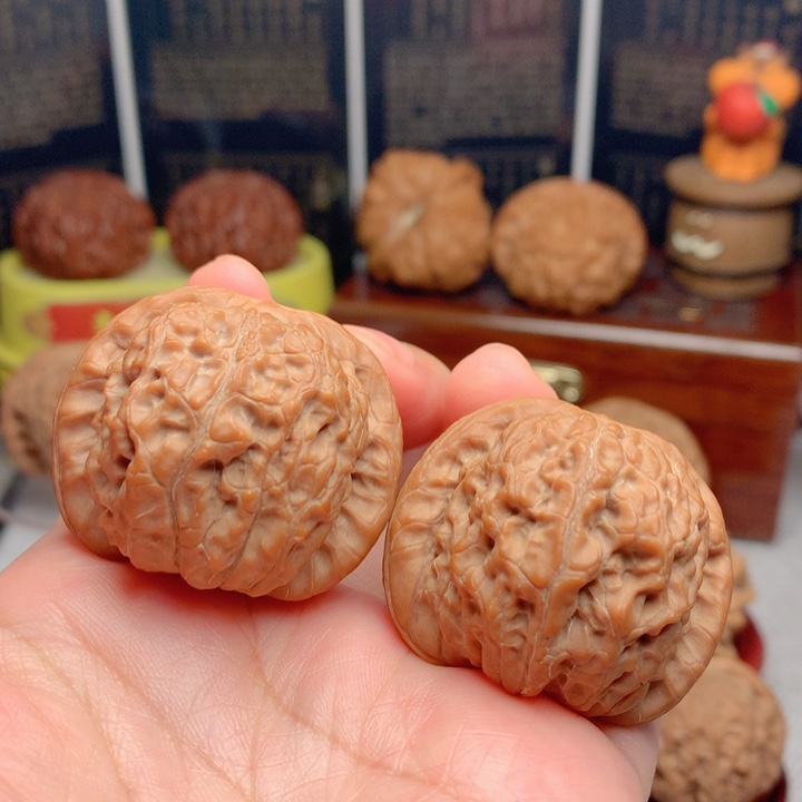 吊坠文玩核桃39血麒麟