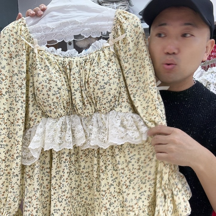 三醋酯纤维宫廷风家居服