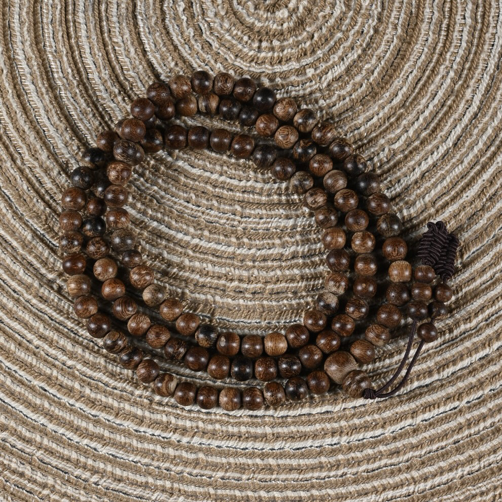 沉水级芽庄红土沉香0.6/108念珠