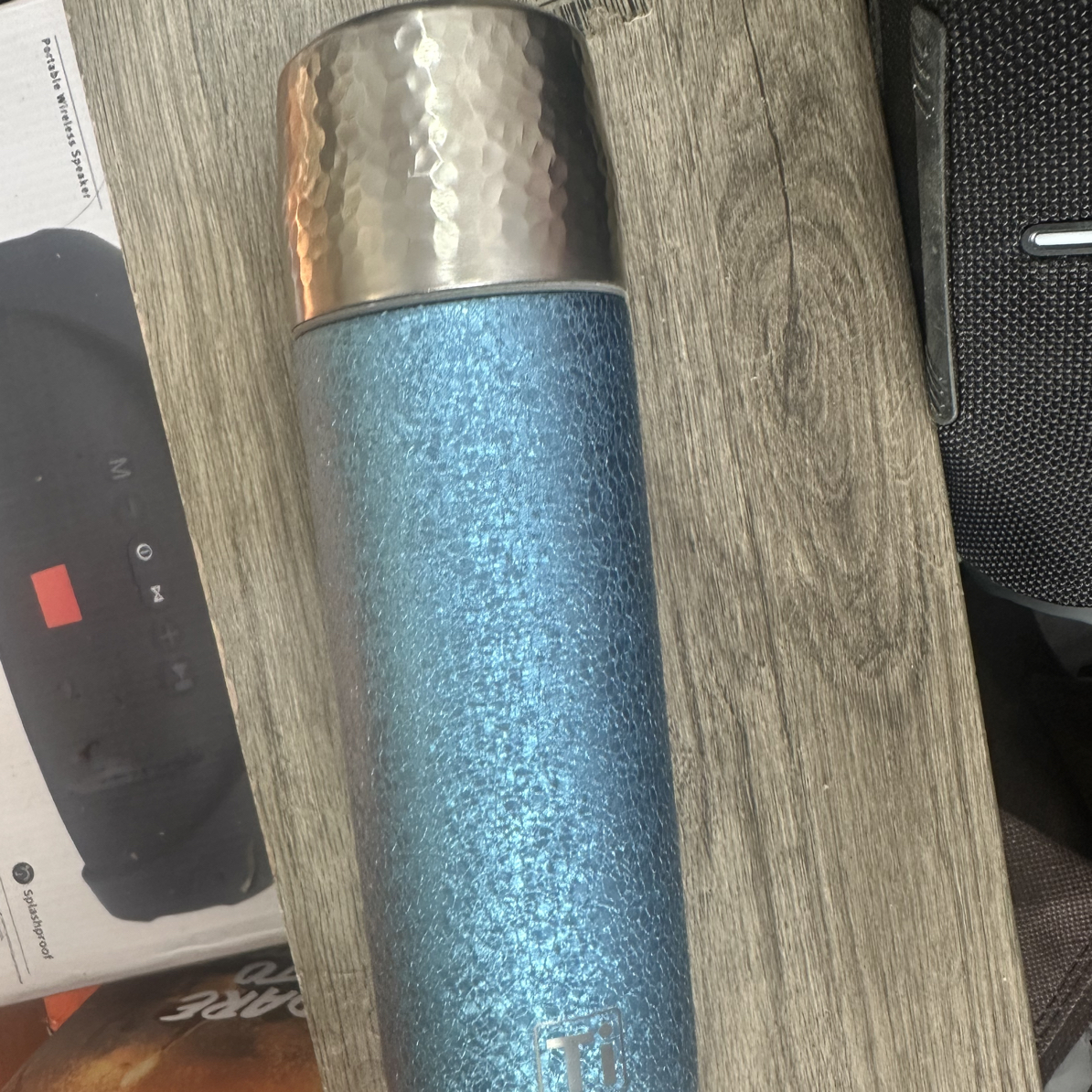 高奢不锈钢覆钛纯色便携旅行户外泡茶保温杯