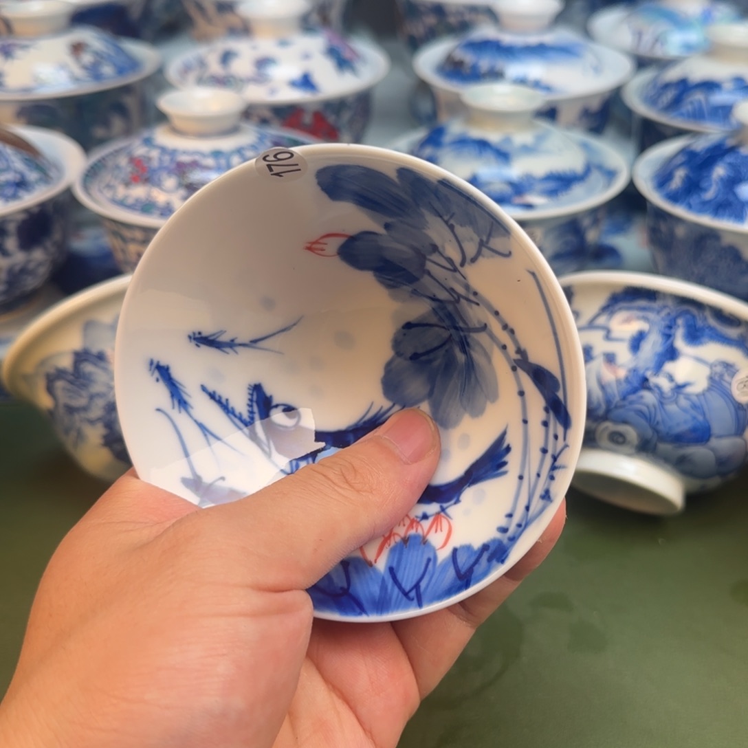 彦祖纯手工手绘茶具176